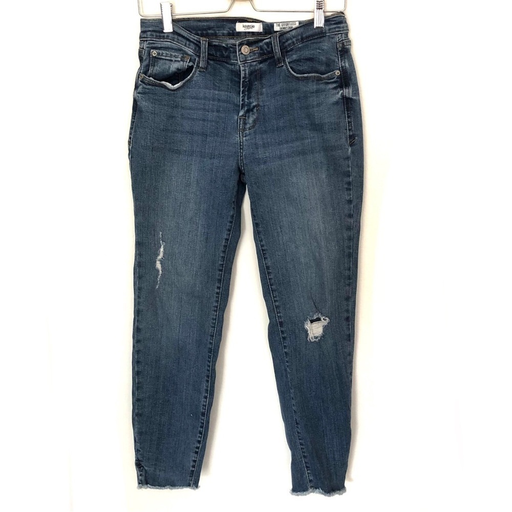 Kensie Effortless Skinny Crop Jean 4/27